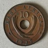 British East Africa 10C 1937