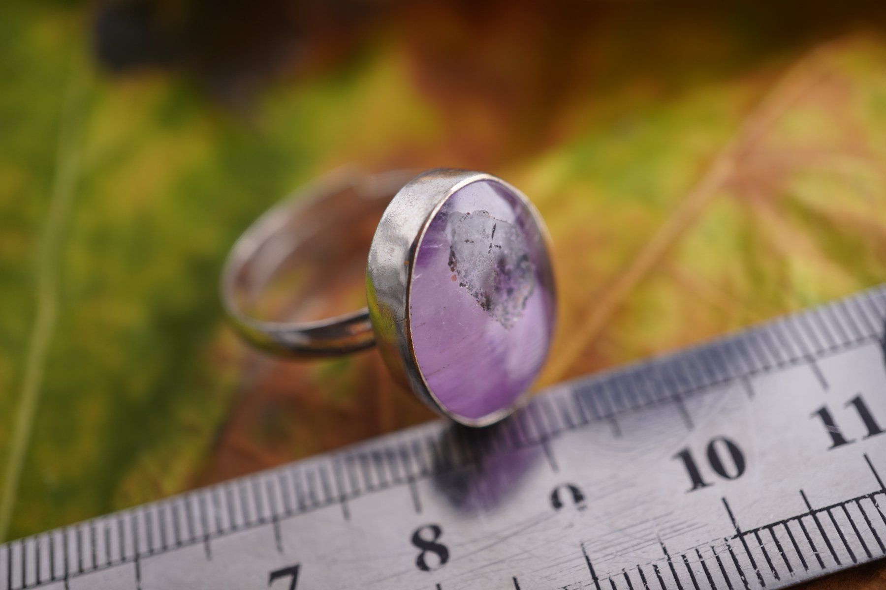 Minerali & Pietre curative: Phantom Amethyst  ring Grösse  Variabel     (Räumung!) – Nuovo e nell'imballaggio originale da Eschenbach SG venduto da topstone 4