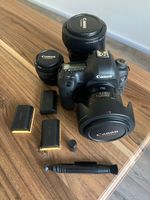 Canon EOS 5D Mark III mit 3 Objektiven und Tasche