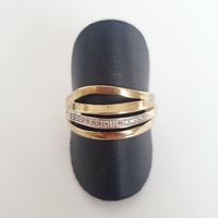 Silber Ring  925 mit Zirkonia, Gr. 18,2 mm