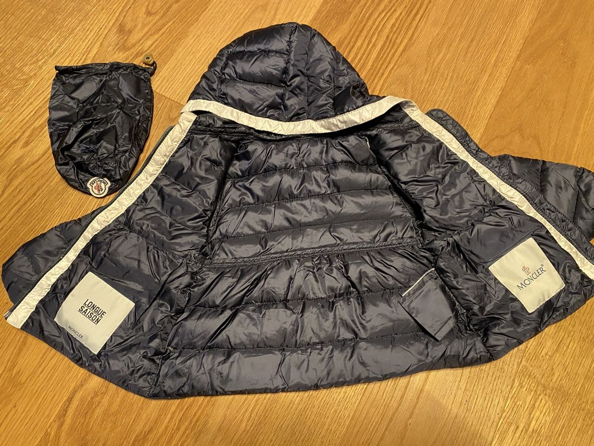Moncler Jacken & Mäntel: Moncler Mädchen leichte Übergangsjacke Gr. 12-18M – Gebraucht aus Genthod von Tidus04 2