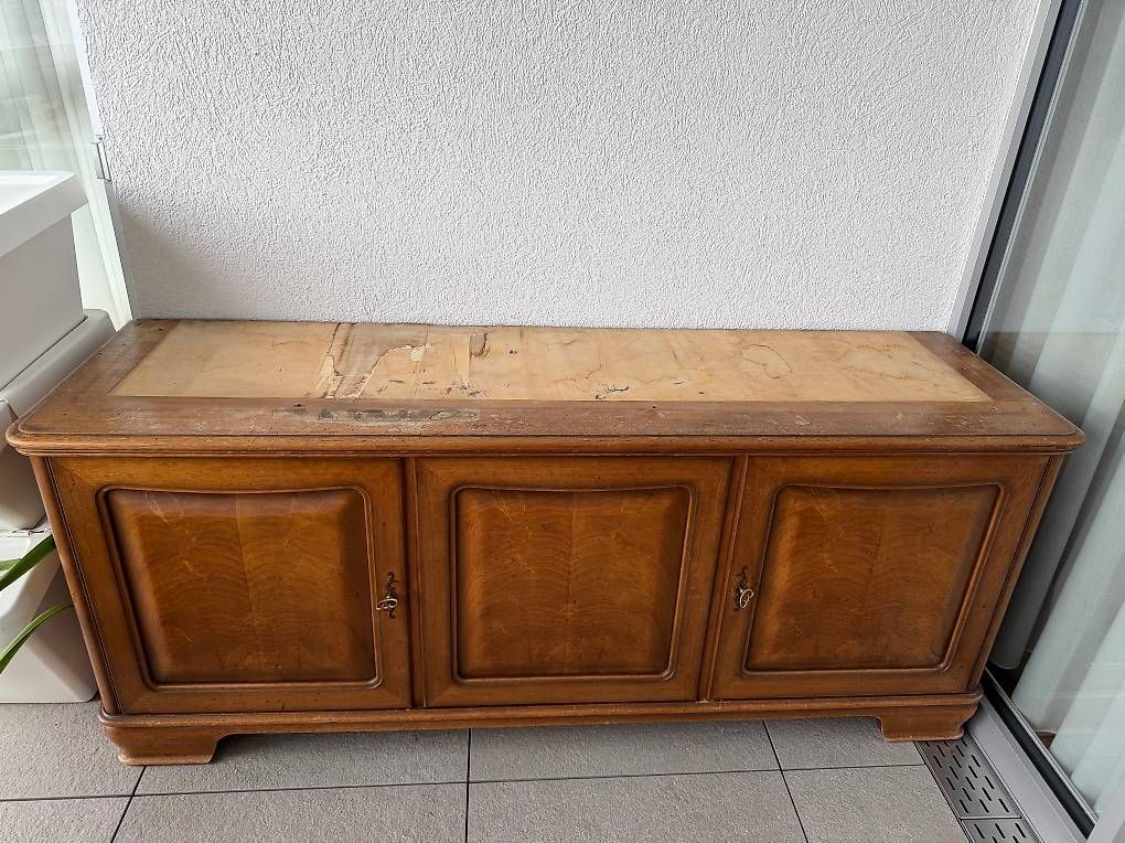 Cassettiere: Vintage Holz Sideboard  perfektes DIY Projekt  – Usato da Luzern venduto da szu_th9s