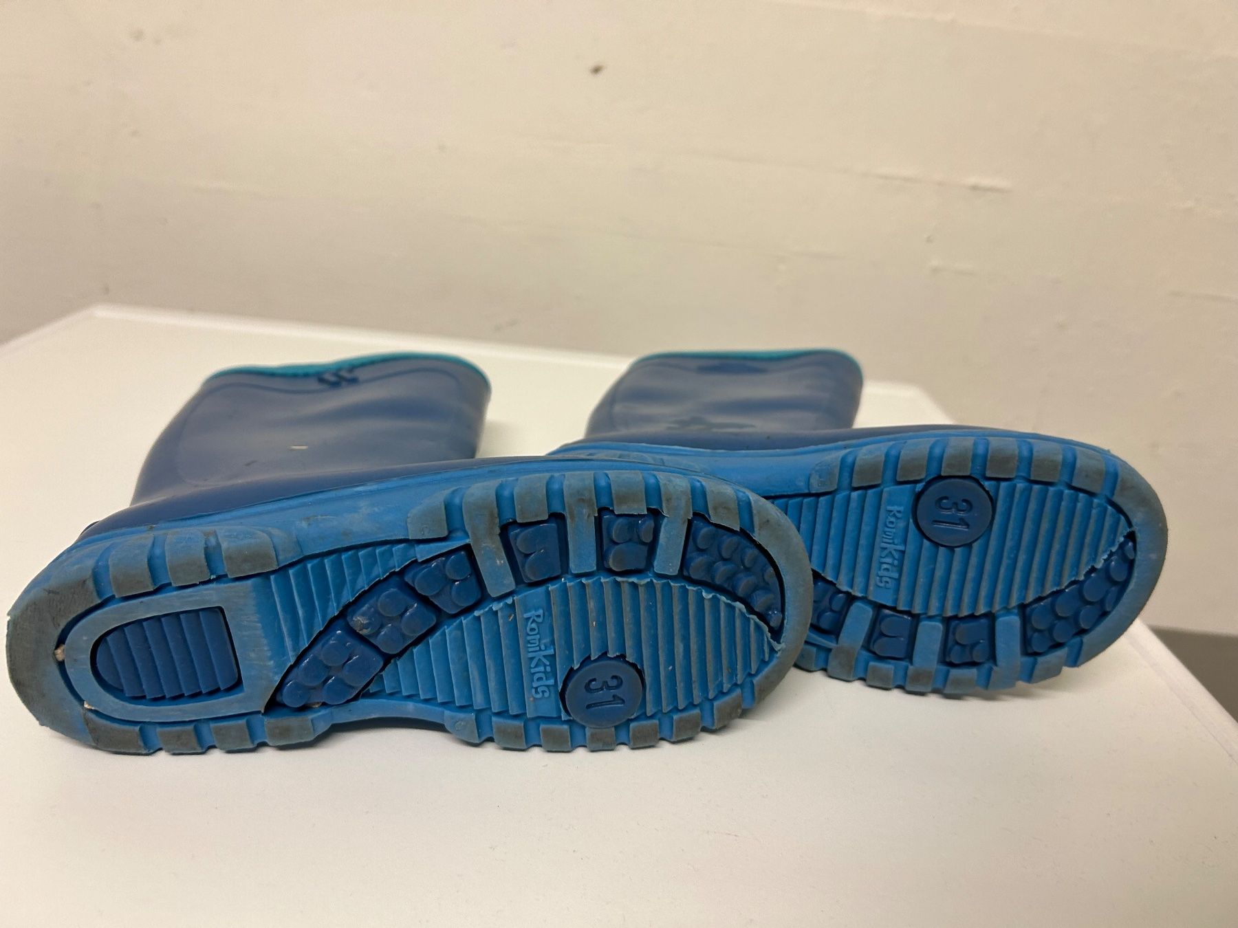 Scarpe per ragazzi: Blaue RomiKids Gummistiefel Gr. 31 – Usato da Basel venduto da Derian01 1