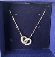 Swarovski Halskette „Dextera“ Roségoldbeschichtet