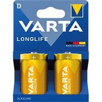 Longlife, Alkaline Batterie, D (Mono), 2er-Pack