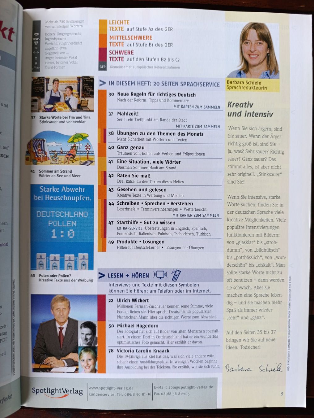 Zeitschriften & Magazine: Deutsch Perfekt, Ausgabe 8/2006 – Neu (gemäss Beschreibung) aus Zürich von mir_2kjl 1