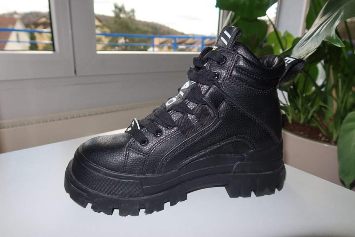 Buffalo Damenschuhe: BUFFALO Schnürstiefelette „Aspha“ Schwarz – Neu (gemäss Beschreibung) aus Thayngen von Fxbienne 2