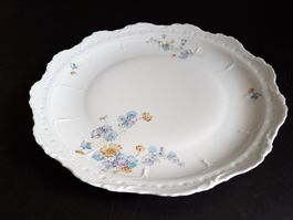 Gut erhaltene Platte rund von Giraud Limoges - Teller