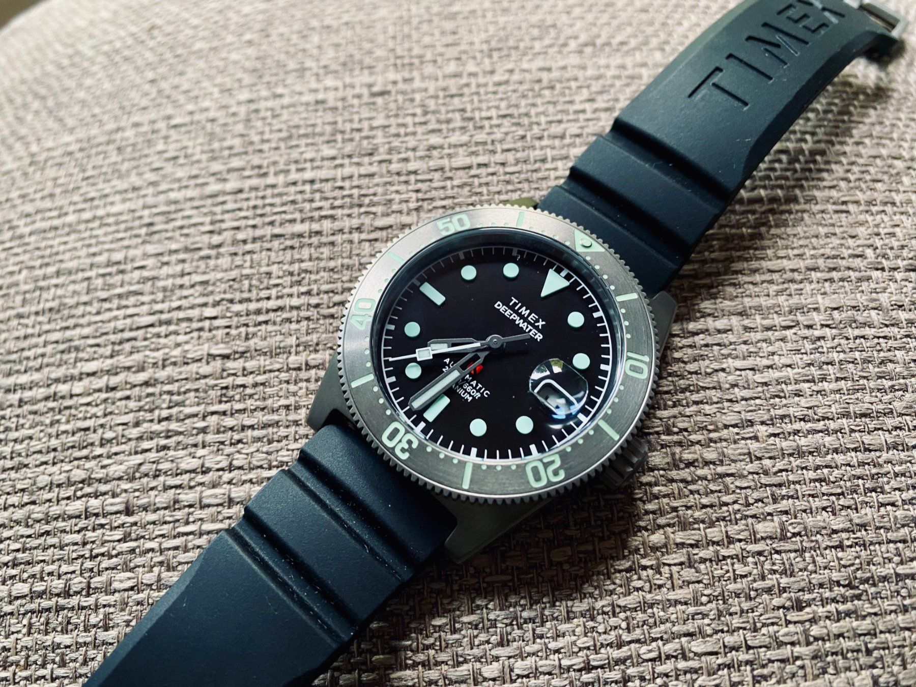 Timex Orologi: Timex Deepwater Reef 200 Automatic Titanium New ! – Nuovo (secondo la descrizione) da Genthod venduto da Fejmeo 2