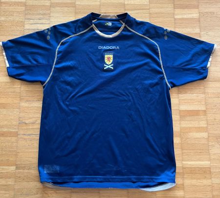 Original Schottland Diadora Trikot Retro 2006/2007 Gr. XL