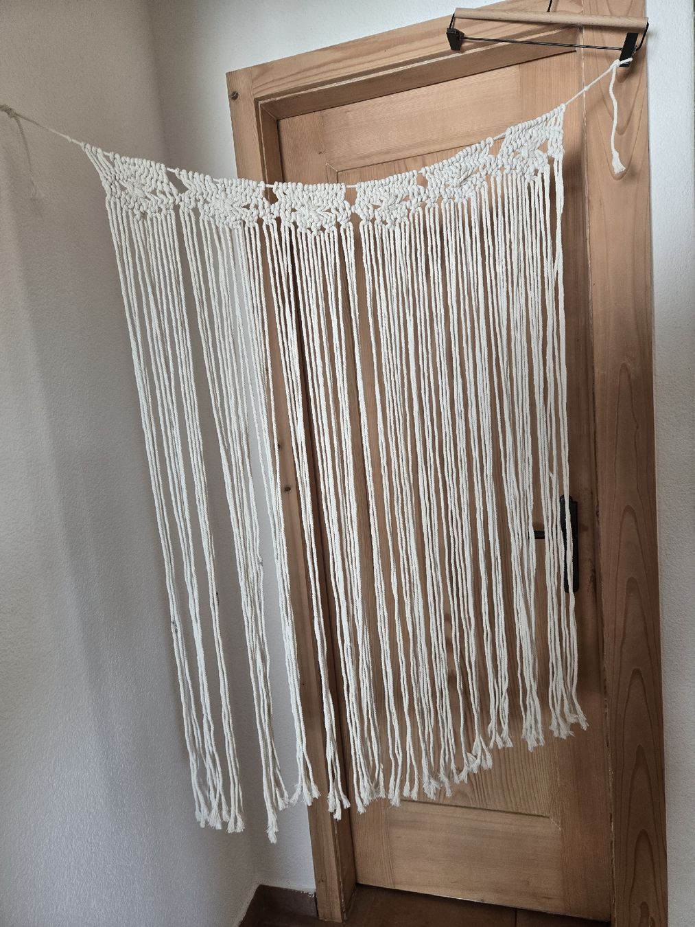 Tutte le decorazioni: Makramee Vorhang weiss – Usato da Unterterzen venduto da elebo 5