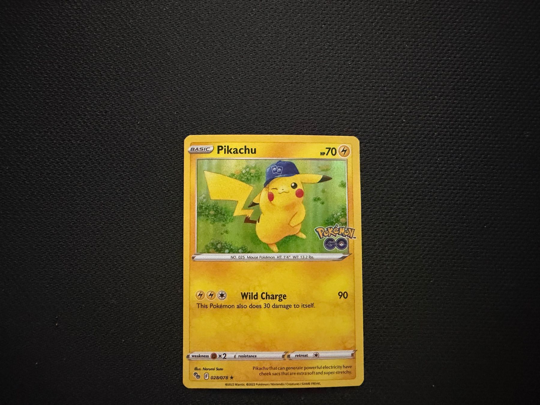 Pokémon Sammelbilder & Trading cards: Pikachu 028/078 / Pokemon Go – Gebraucht aus Zürich von mountainwizard00