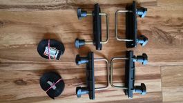 Thule Montagesatz für Skiträger / Dachbox (bis 80mm ) - neu