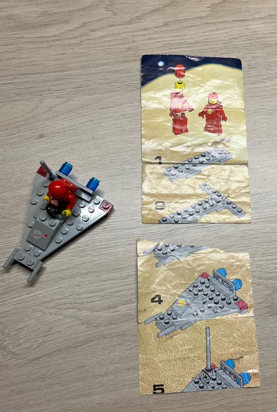 Legoland Kit di costruzioni: Légo 885 Space Scooter" complet de 1979 – Usato da Courgenay venduto da Kolfree 3