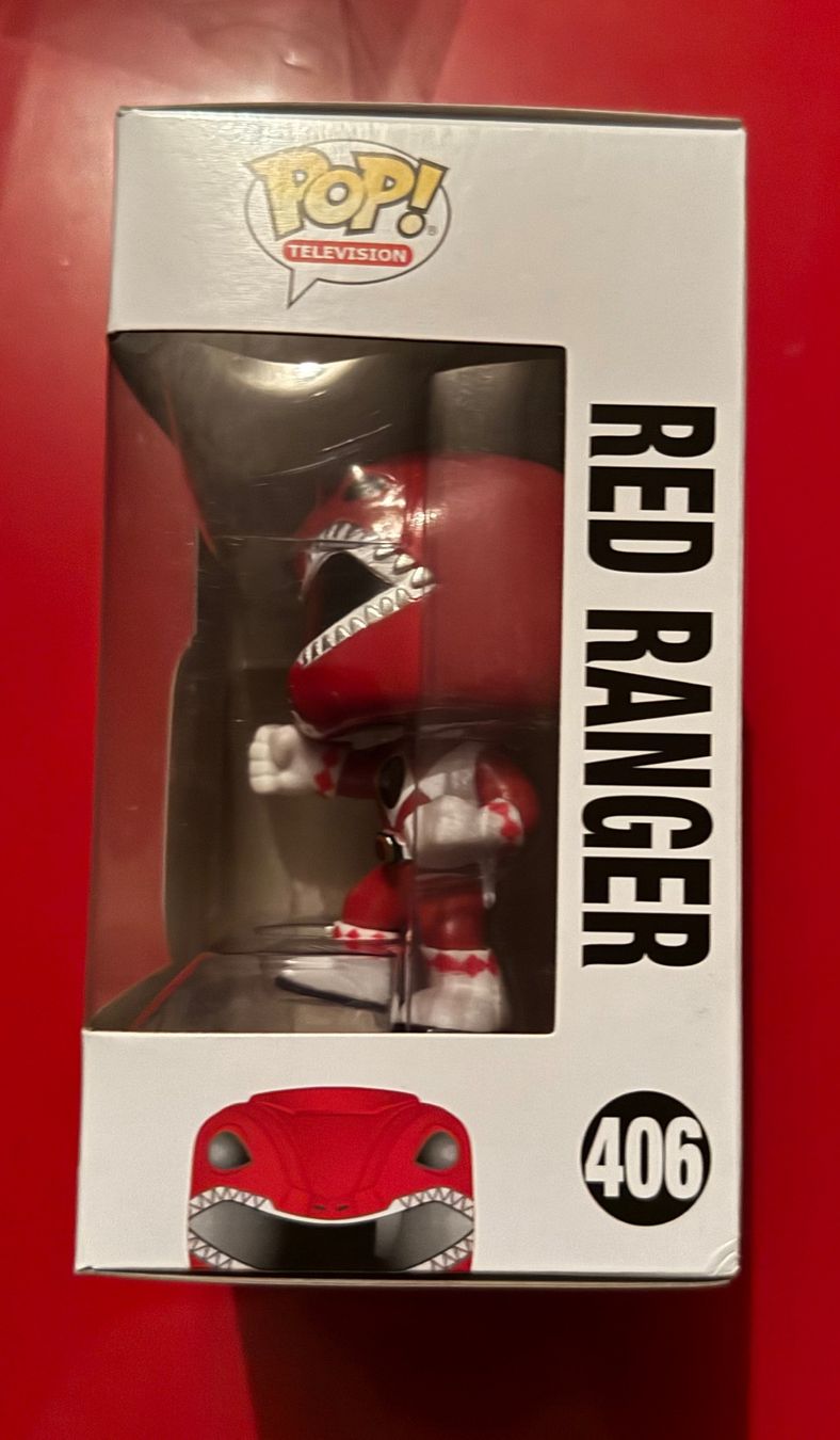 Funko Figuren: Funko Pop! Power Rangers - Red Ranger – Neu und originalverpackt aus Moudon von CollectorGeek 1