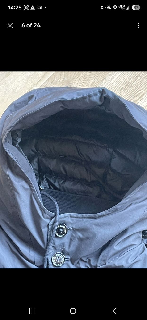 Moncler Cappotti: MONCLER DOWN PADDED MID LENGTH JACKET SIZE 4 BLACK – Usato da Zürich venduto da ker_r28q 5