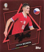 Topps EURO 2024 Swiss Edition SP CZE mit Signatur