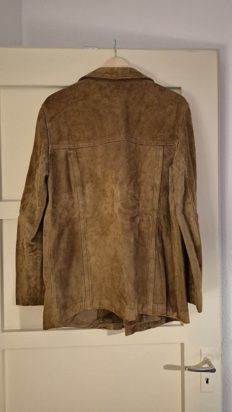 Giacche: Vintage Leder Jacke/ Mantel – Usato da Zürich venduto da Knauelrockerin 2