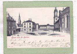 St. Gallen Partie am Klosterhof 1902