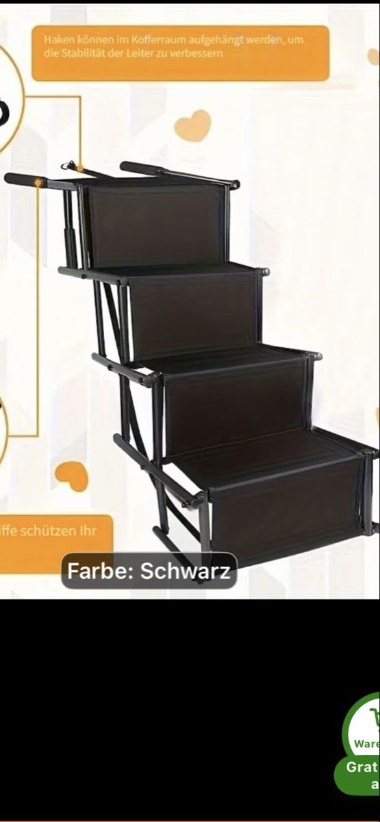 Treppen: Auto- Hunde- Treppe  – Neu und originalverpackt aus St. Gallen von Sinderella24 4