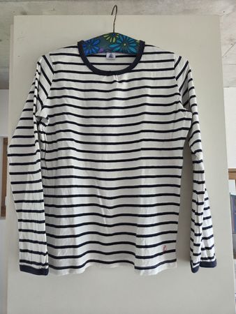 Petit Bateau Langarmshirt gestreift Grösse 14 Jahre