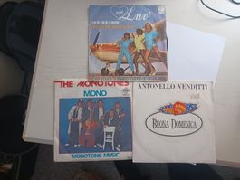 Singleplatten-Set mit diversen Interpreten