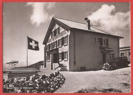 Hôtel du Chasseron mit Oldtimer - Bullet - 1946