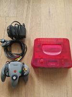 Nintendo 64 N64 Konsole Transparent Watermelon Rot