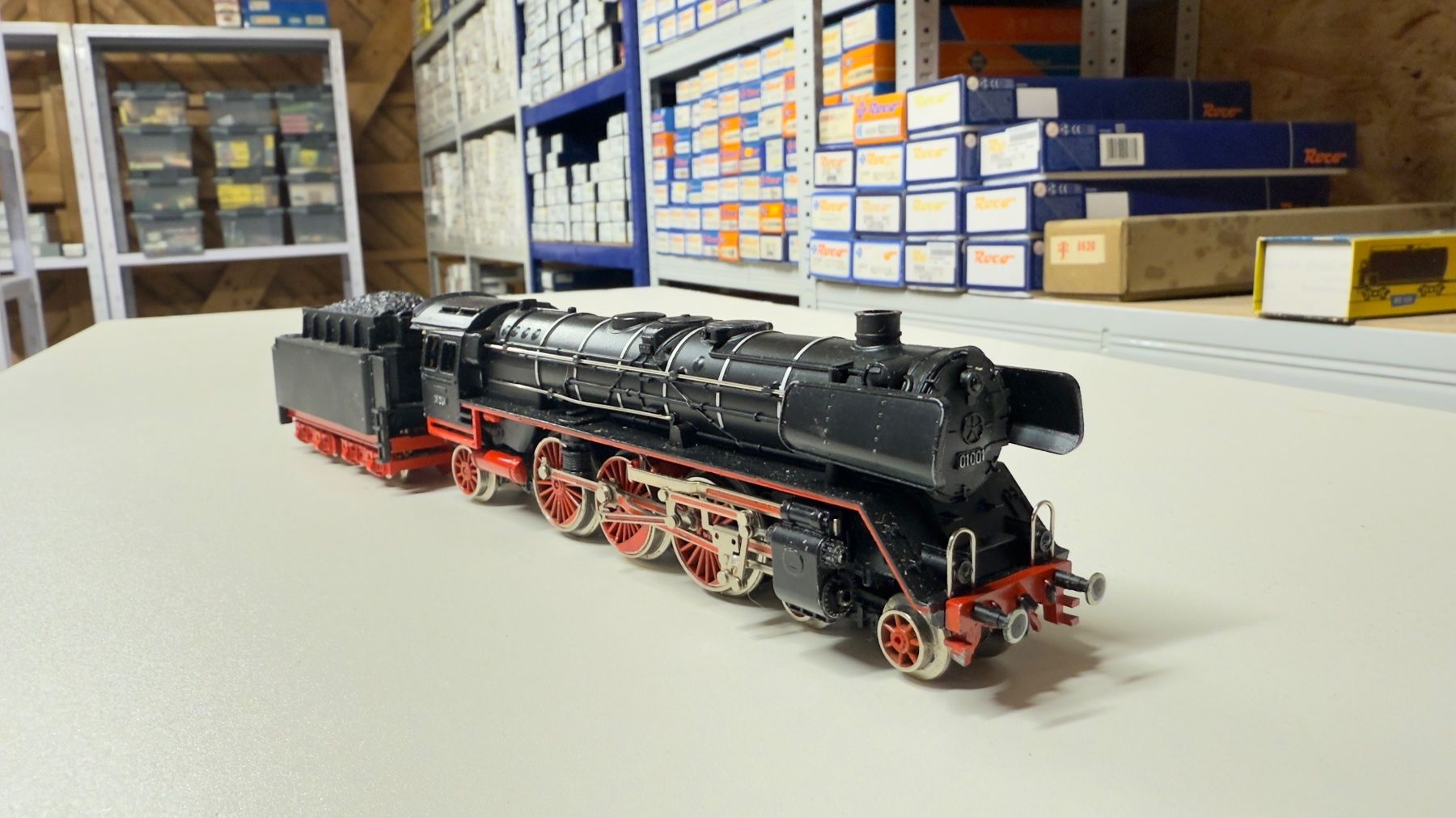 Trix Modellini di ferrovie: Trix Express Dampflok 3.Leitersystem H0 in OVP – Usato da Schlieren venduto da rat_lq6b 3
