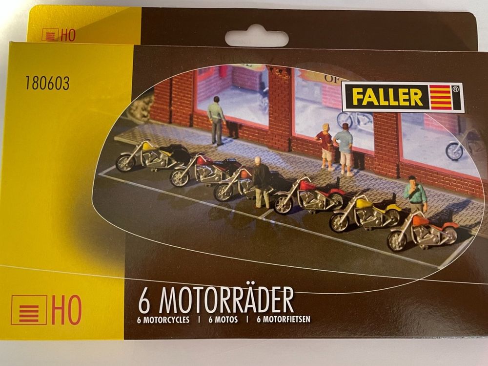 Motore Faller 6mm Per Modellismo H0 - Ricambio Auto Sistema Scala 1/87