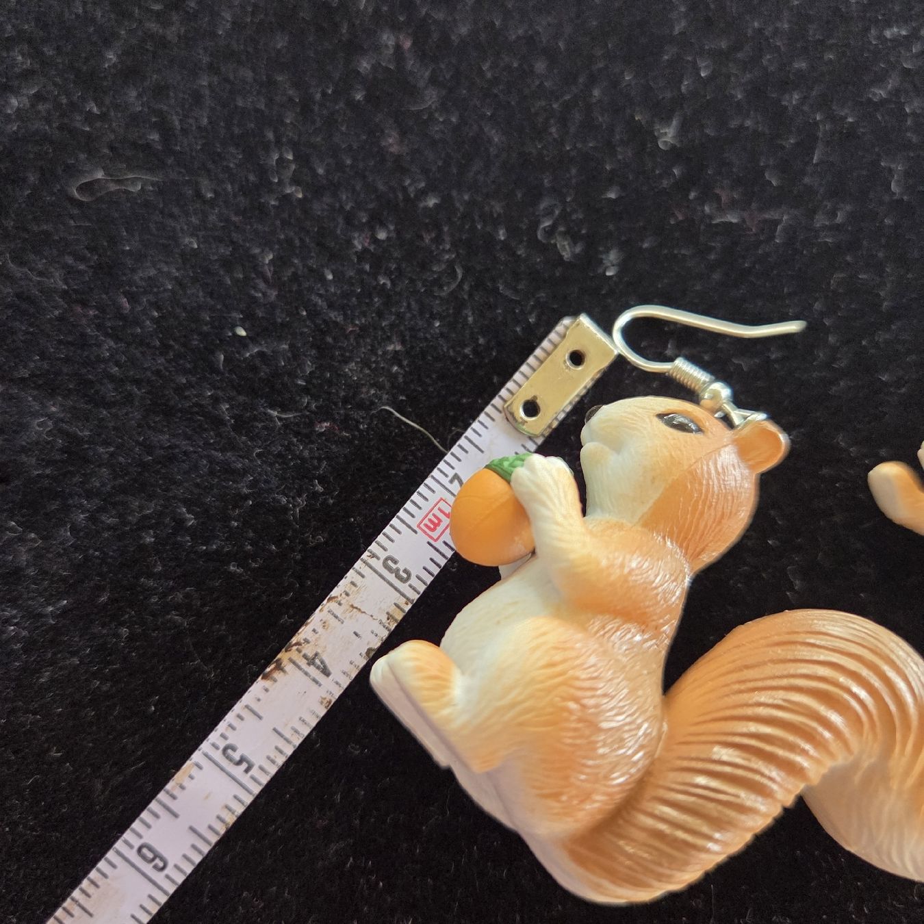 Boucles d'oreille: Ohrringe Eichhörnchen mit Nuss, neu – Neuf (Voir description) à Subingen par DENDLE20 1