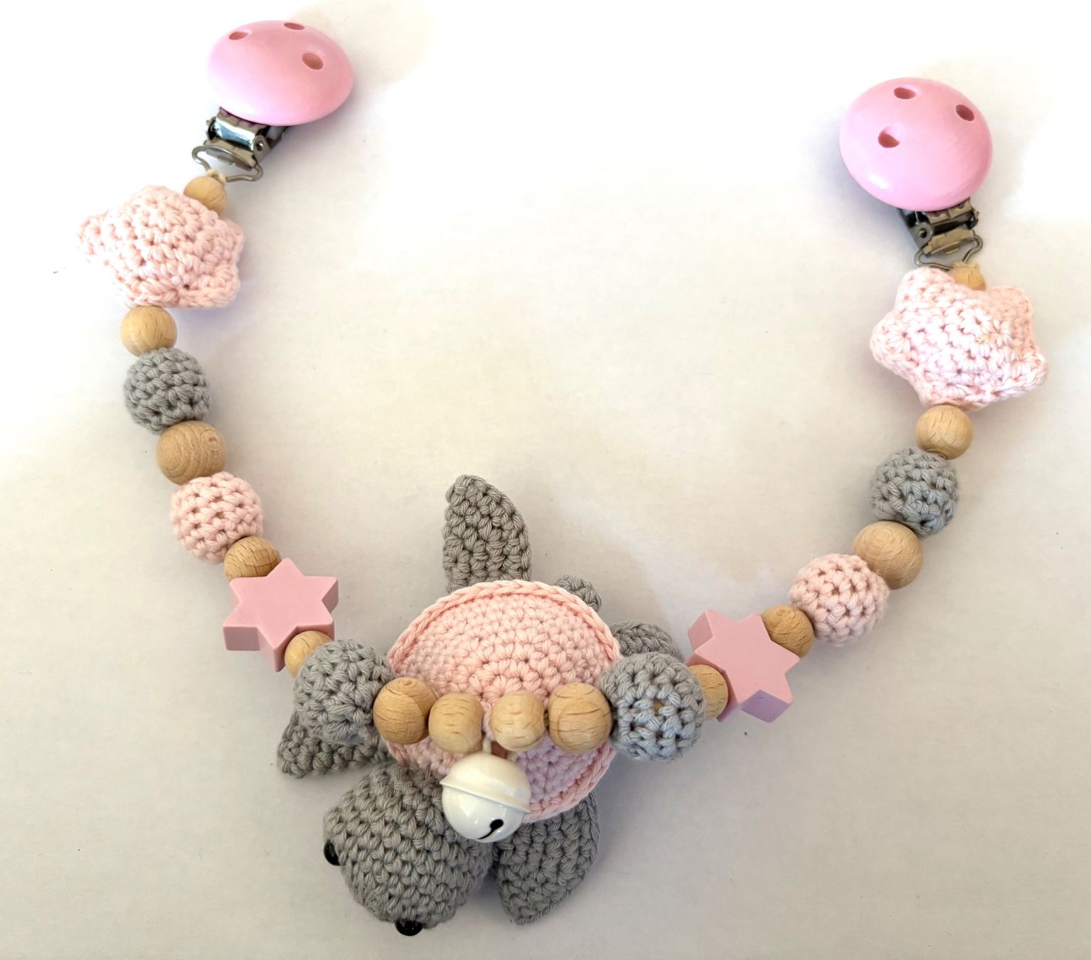 Carrozzine: Kinderwagenkette Schildkröte rosa – Nuovo (secondo la descrizione) da Chur venduto da Handkreativ