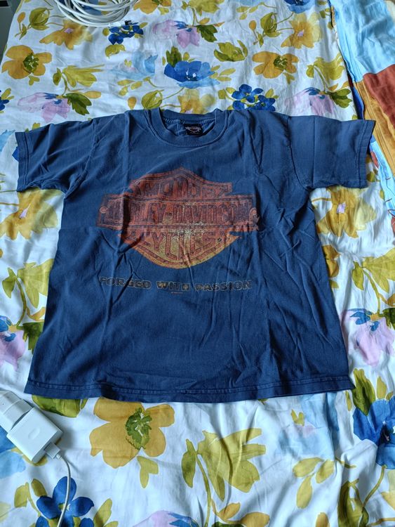 Harley-Davidson T-shirts: Très beau T-shirt Harley-Davidson vintage Numero Uno Italia – D'occasion à Vernayaz par pet_qh5r