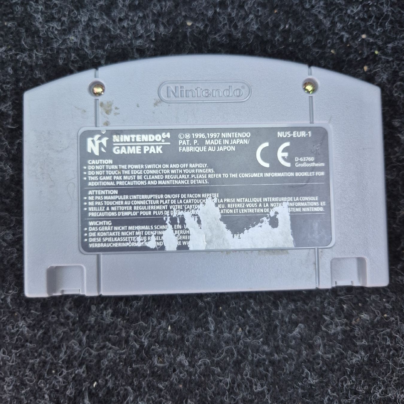 Pokémon Giochi: Pokémon Stadium 64 FR – Usato da Ursy venduto da RetroBebar777 1