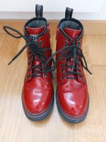 Dockers boots red patent leather size 35