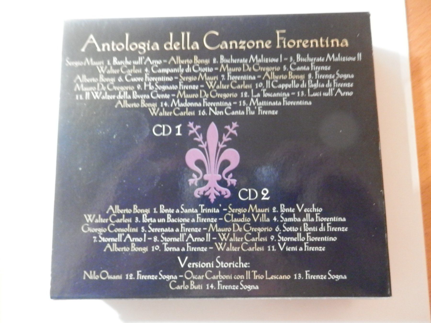 CD: 2 CD's Antologia della Canzone Fiorentina – Nuovo (secondo la descrizione) da Weiach venduto da weiach81 1
