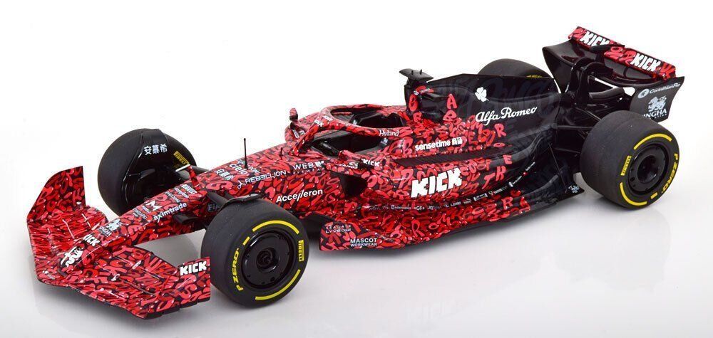 Alfa Romeo C42 , F1 Team X Boogie Art Car 2023 , Solido 1:18 (Neu und ...