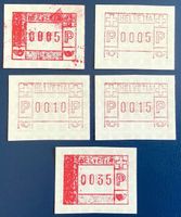 ATM Abart Fehlende UNTERLINIE + STARKDRUCK VERKLECKST