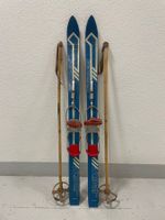 Ski (K 3), Ski von ca. 1960 mit Bambusstöcken