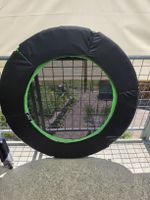 Fitness Trampolin klein mit Griff – für Sommer-Fitness.