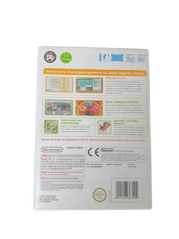 Nintendo Jeux: NINTENDO WII Fit Plus – D'occasion à Wangen b. Olten par Restwert_Wangen 1