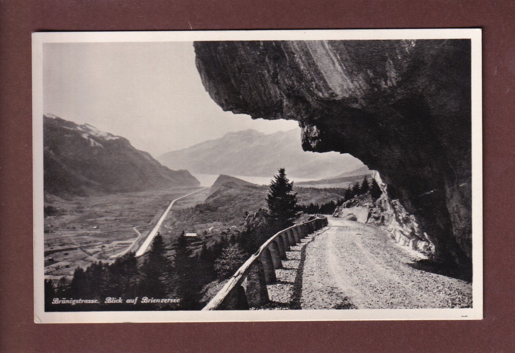 Ansichtskarten: BRÜNIGSTRASSE - Brienzersee – Gebraucht aus Pully von nicecards-shop