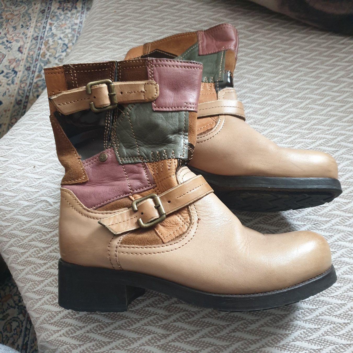 Damenschuhe: Lederstiefelette Hr. 39 – Neu (gemäss Beschreibung) aus Frenkendorf von Moon111