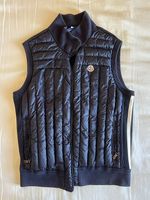Moncler Padded Knit Vest Navy Blue - Size L