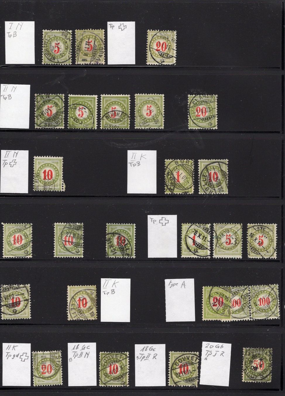 Tutti i francobolli: R2152  /  Collection de timbres taxe – Usato da Ste-Croix venduto da MONT-TAGNAC 1