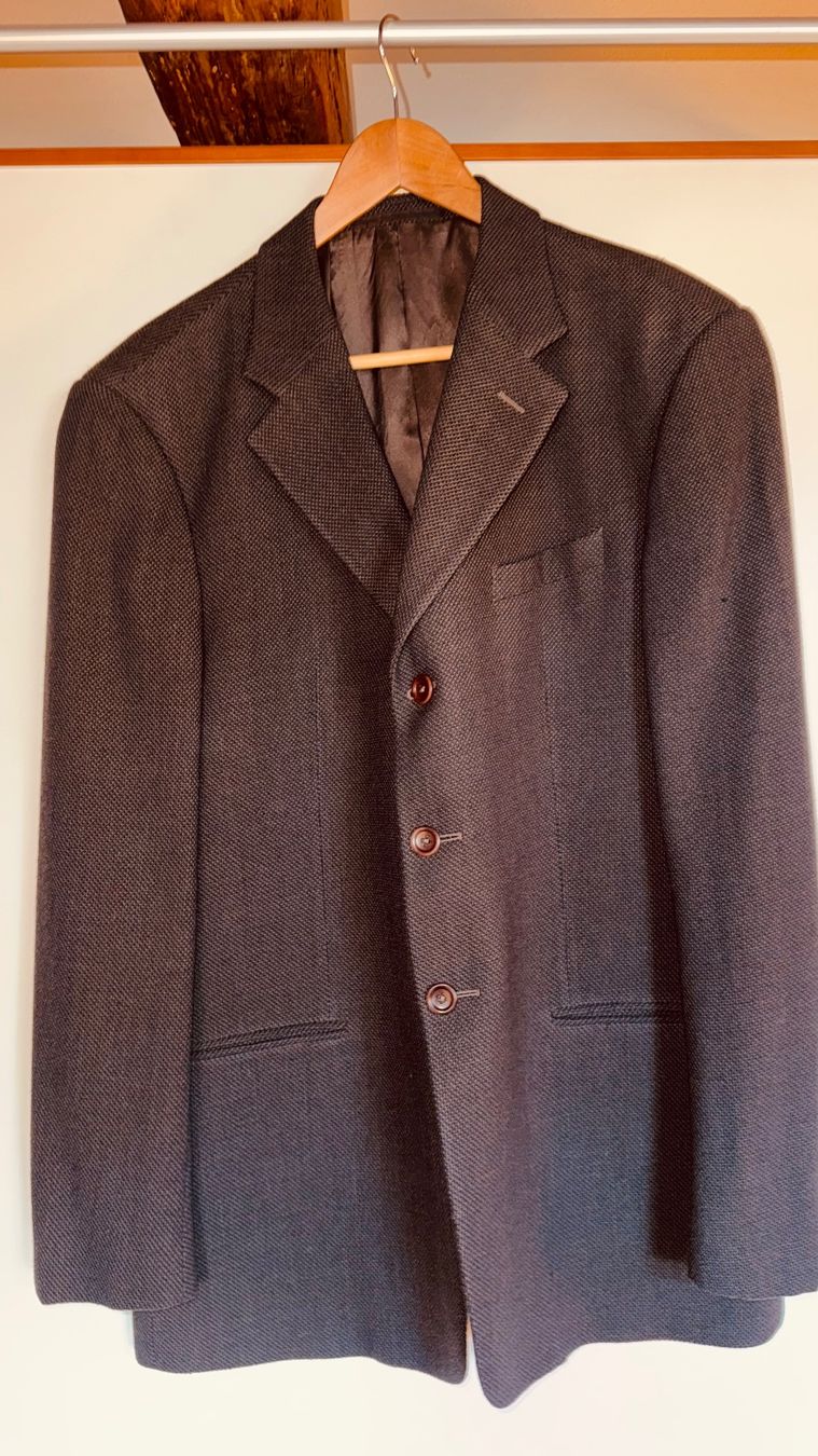 Armani Giacche: Armani Collezione Blazer Grösse 54 Grau – Usato da Zürich venduto da Castello12