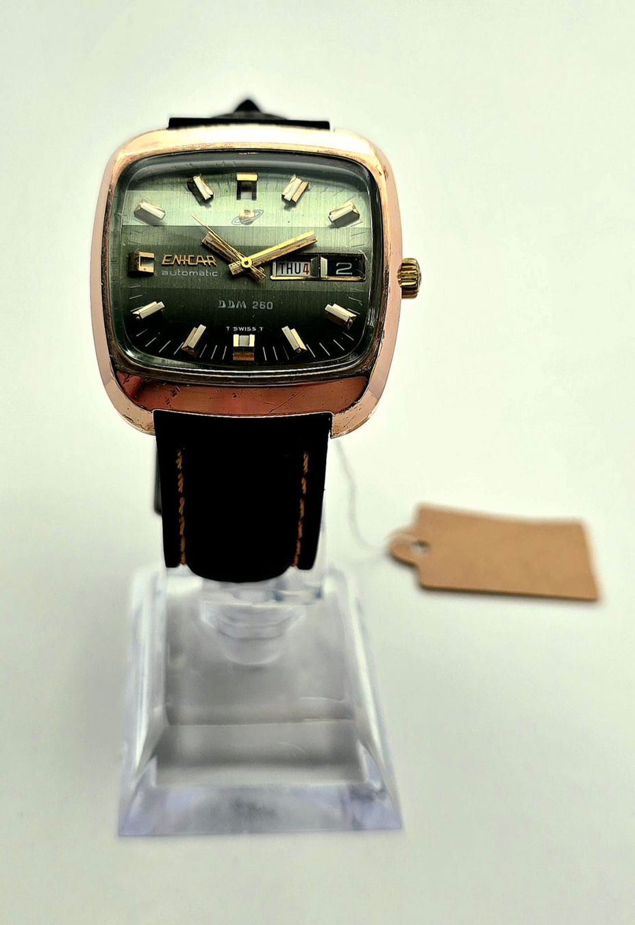 Omega Orologi: ENICAR AUTOMATIC DDM 260 DAY DOUBLE AND DATE CAL.AR 167-02- – Usato da Neftenbach venduto da Taschen-Uhren 9