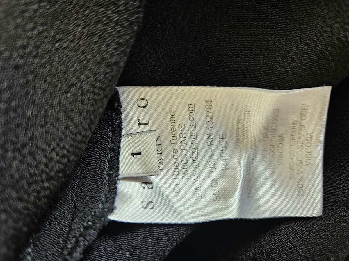 Sandro Robes: Kleid schwarz Sandro Paris – D'occasion à Zürich par Stoffelsara 1