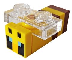 LEGO Minecraft minebee02 Minecraft Bee, Passive - Brick Buil