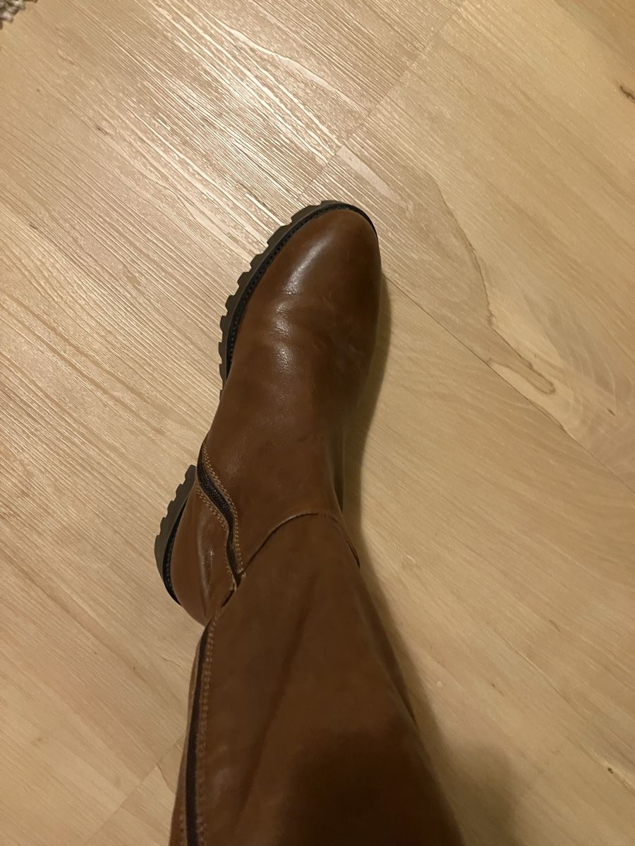 Scarpe da donna: Braune Lederstiefel – Usato da Zürich venduto da vanisza 3
